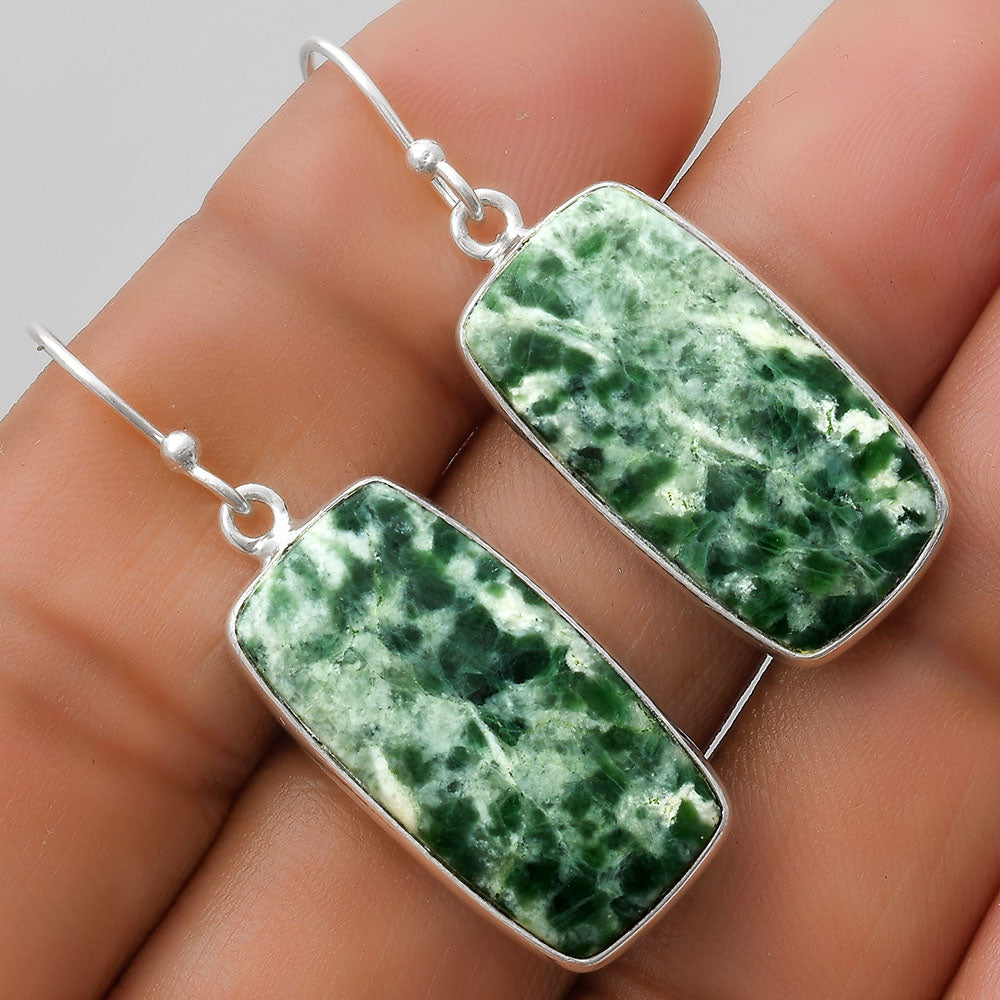 Natural Dioptase Earrings E-1001 SDE67576-0