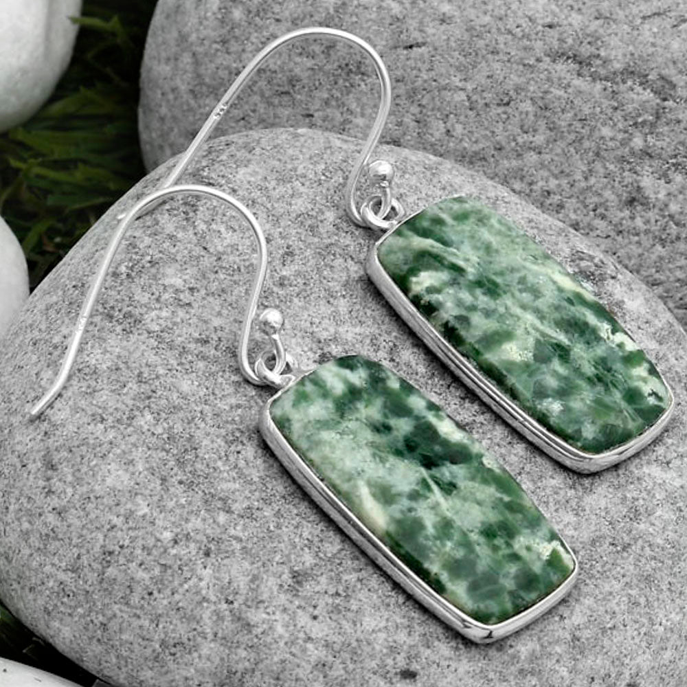 Natural Dioptase Earrings E-1001 SDE67576-2