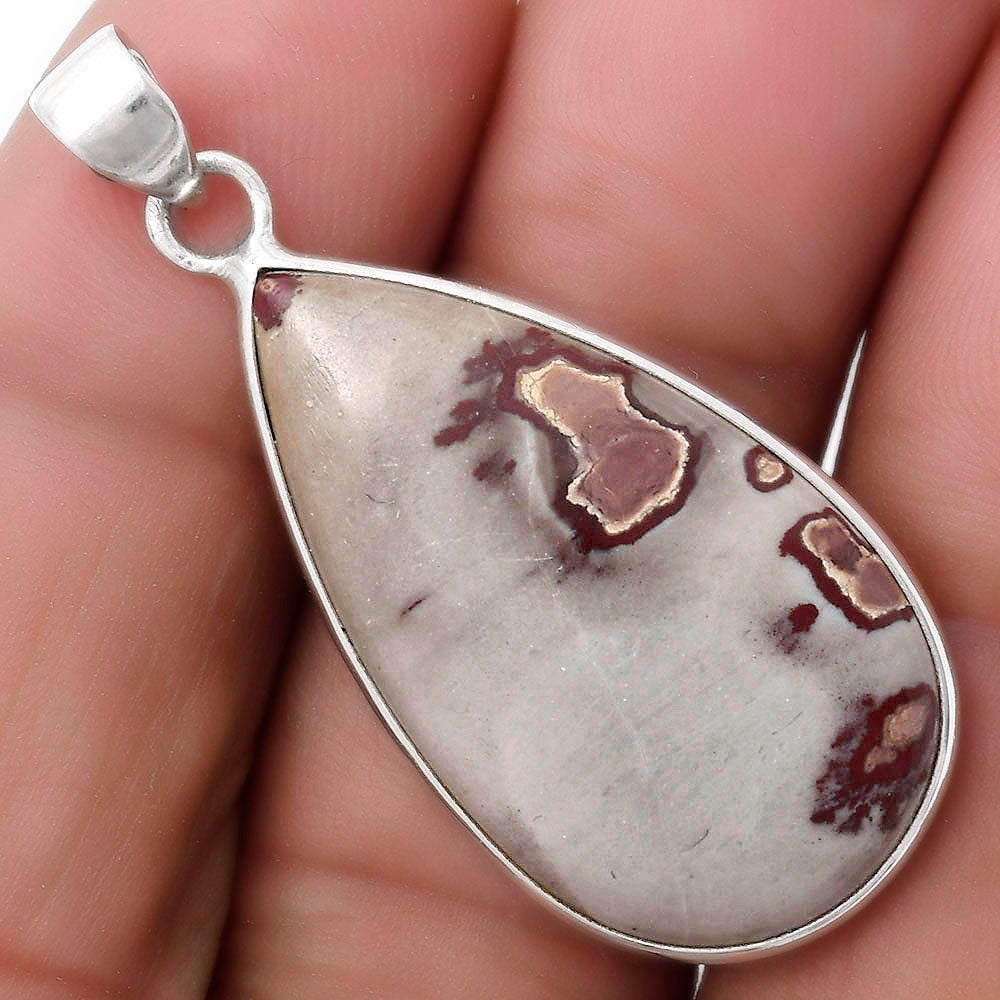 Natural Coffee Bean Jasper Pendant P-1001 SDP120269-0