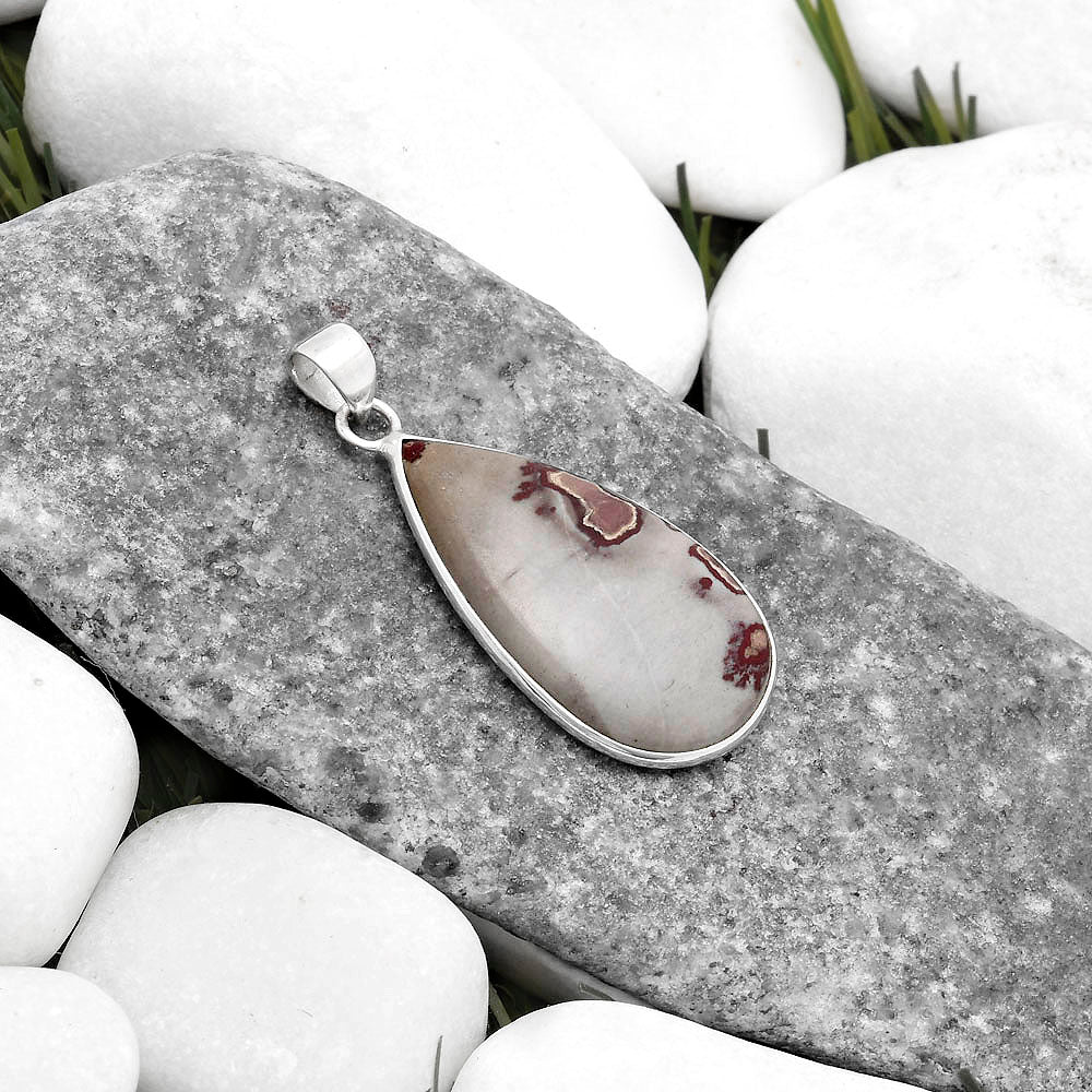 Natural Coffee Bean Jasper Pendant P-1001 SDP120269-1