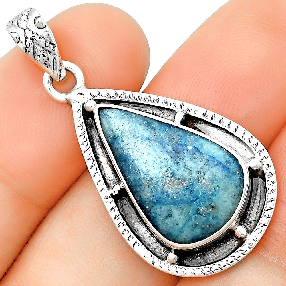 Natural Blue Scheelite - Turkey Pendant P-1495 SDP132664-0