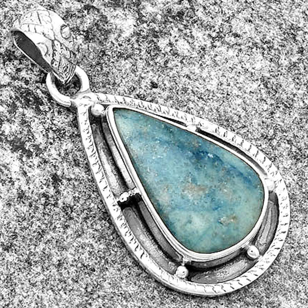 Natural Blue Scheelite - Turkey Pendant P-1495 SDP132664-2