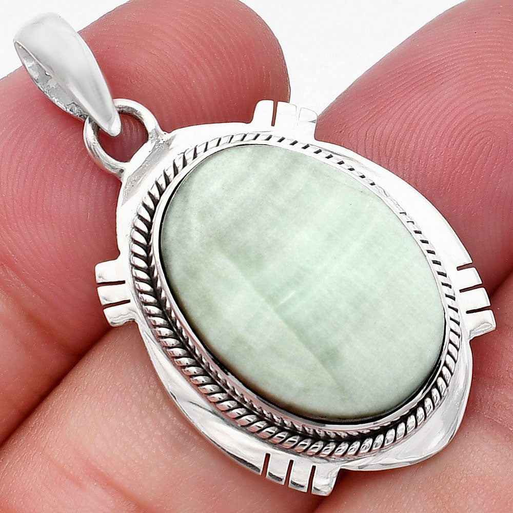 Natural Saturn Chalcedony Pendant P-1463 SDP144074-0