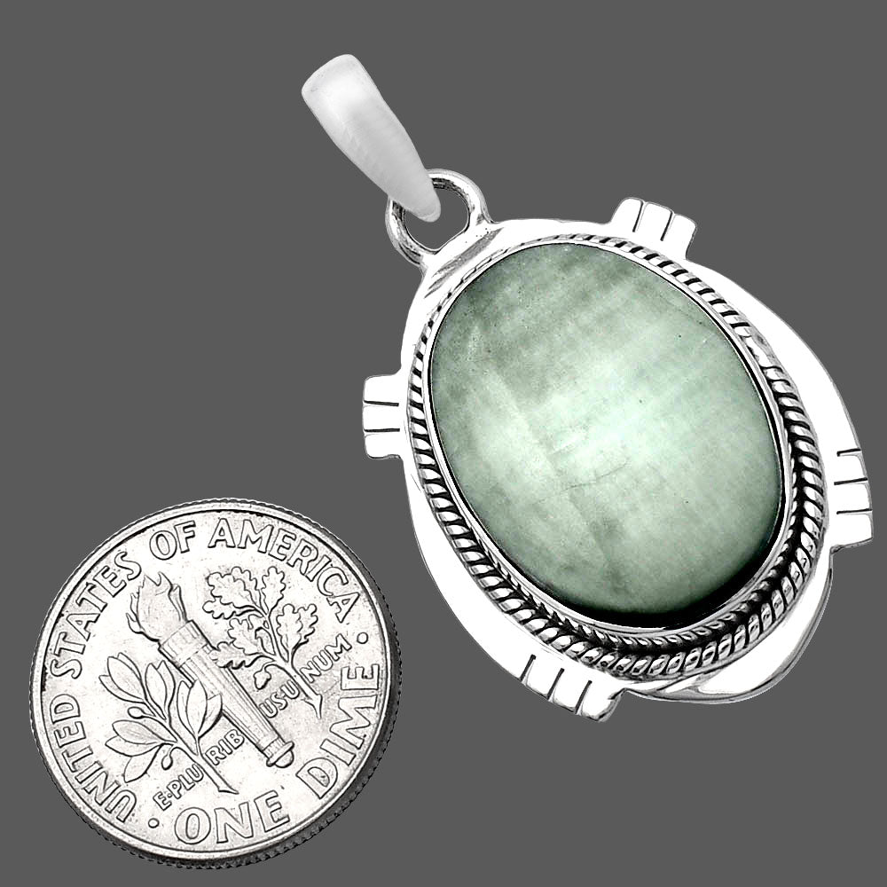 Natural Saturn Chalcedony Pendant P-1463 SDP144074-2