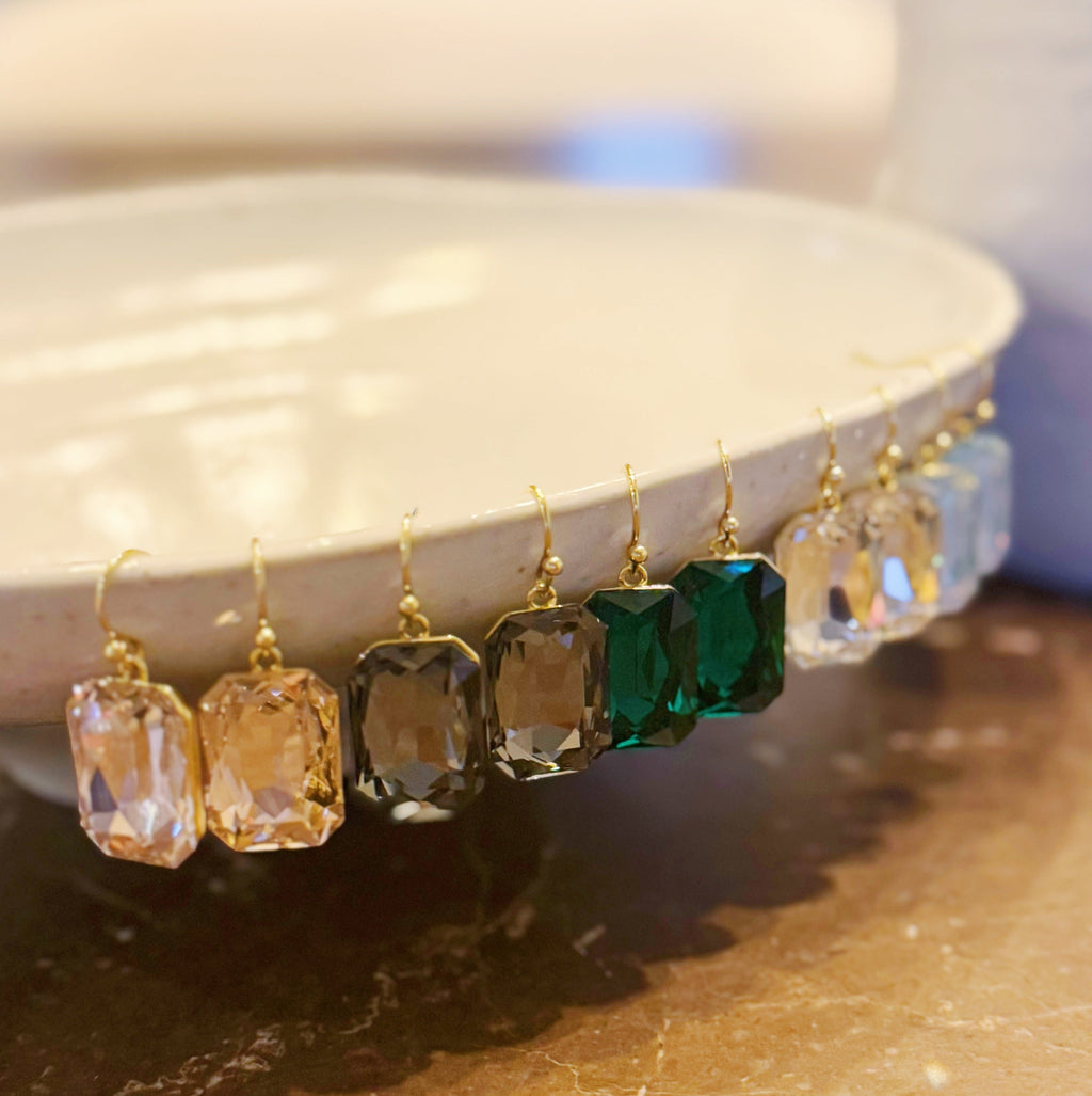 Simple And Classy Jewel Earrings-0