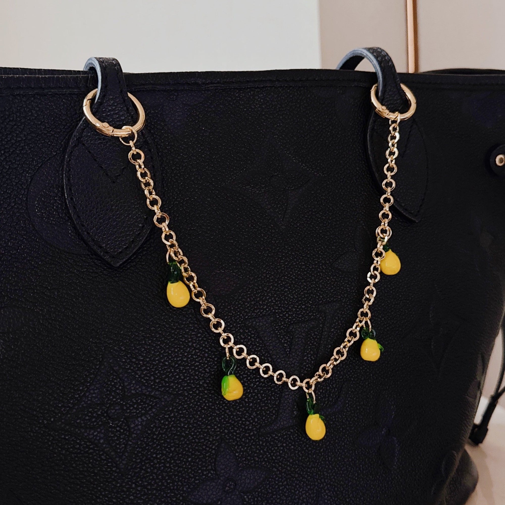 Sweet Lemon Drops Bag Charm-1
