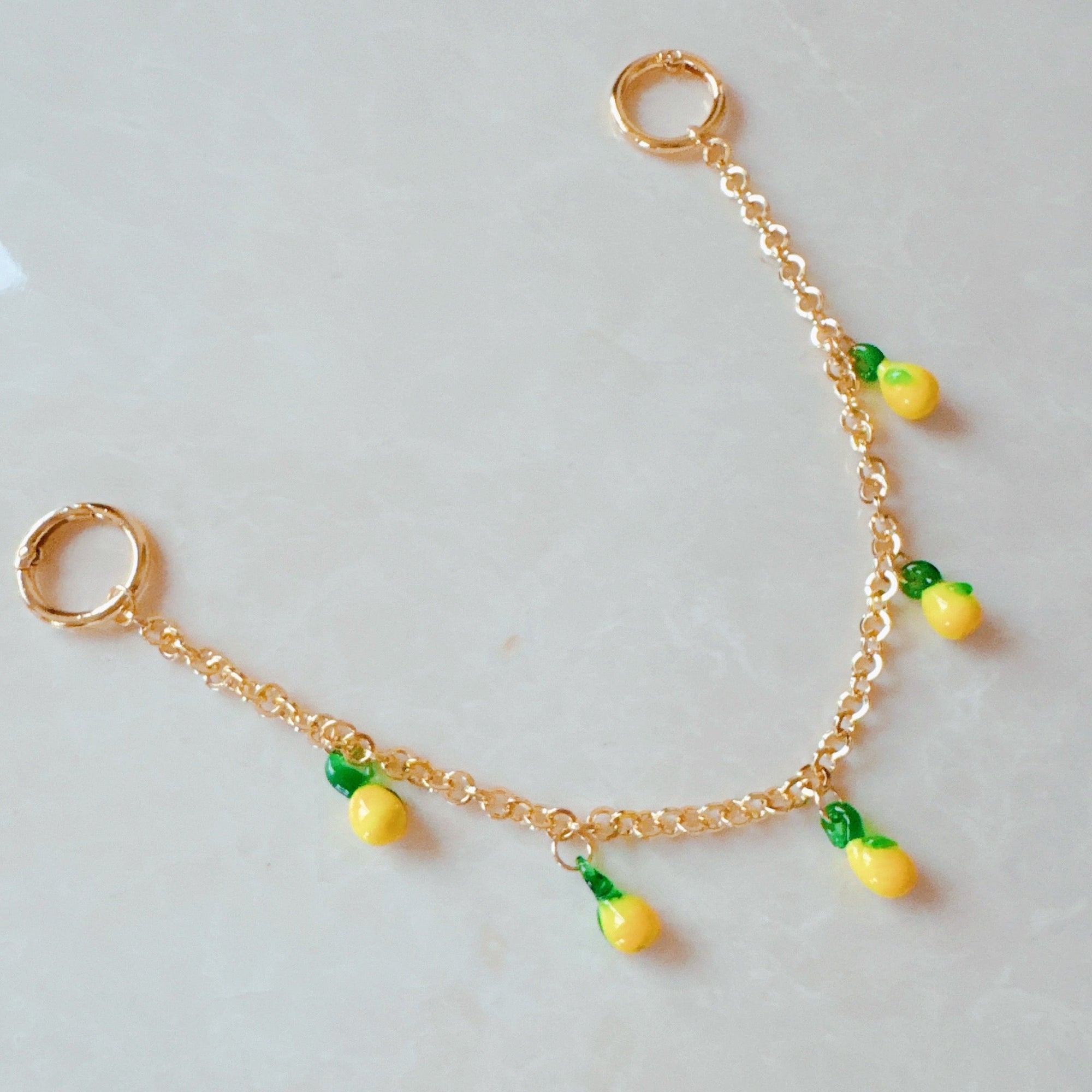 Sweet Lemon Drops Bag Charm-0