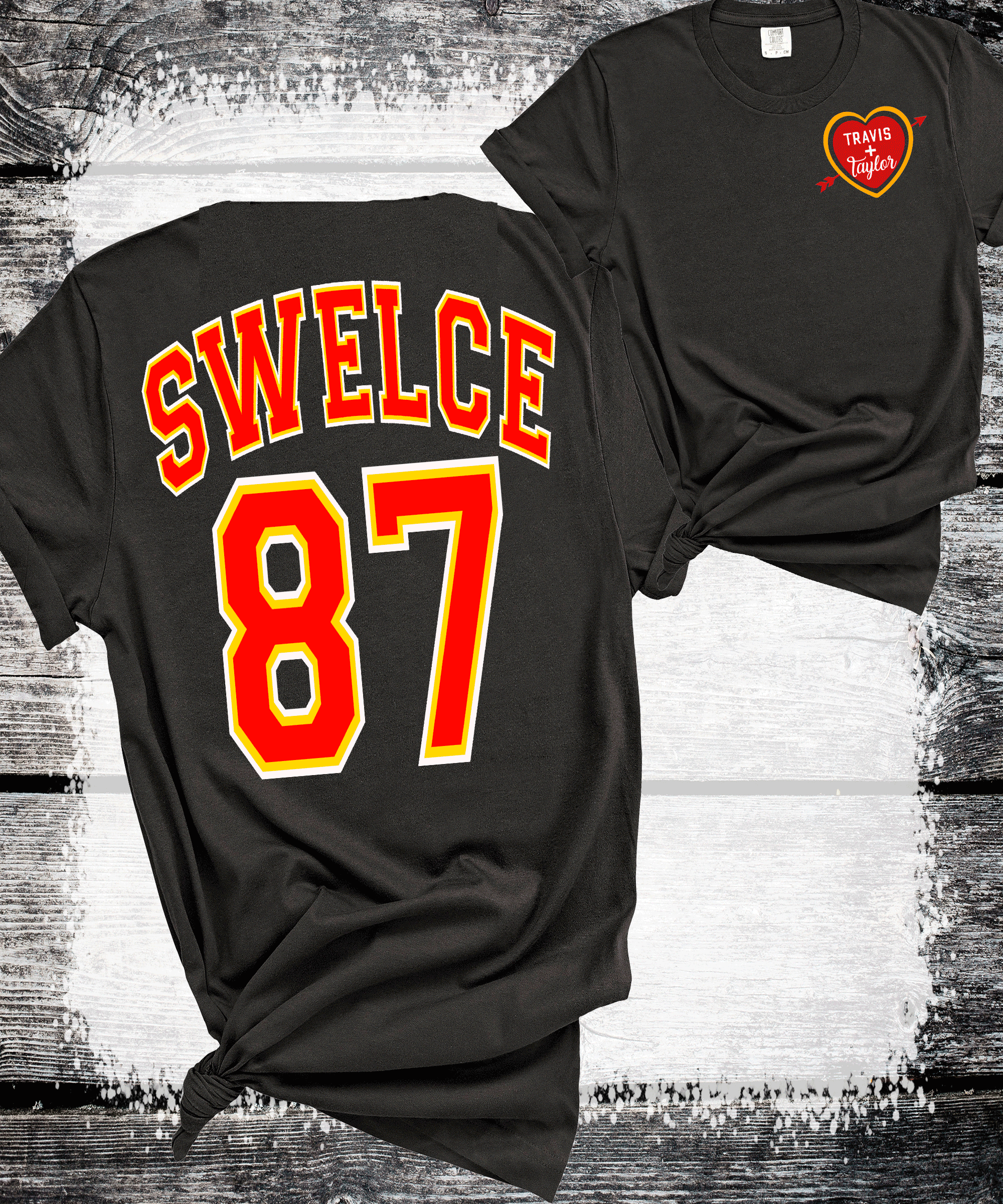 Trending Taylor Swift Travis Kelce comfort color shirts,Trending Taylor Swift and Travis Kelce LOVE STORY Shirts! Weather you Love "Swelce" or are a "Swiftie" or a Kansas City Chiefs Fan This shirt has it ALL!