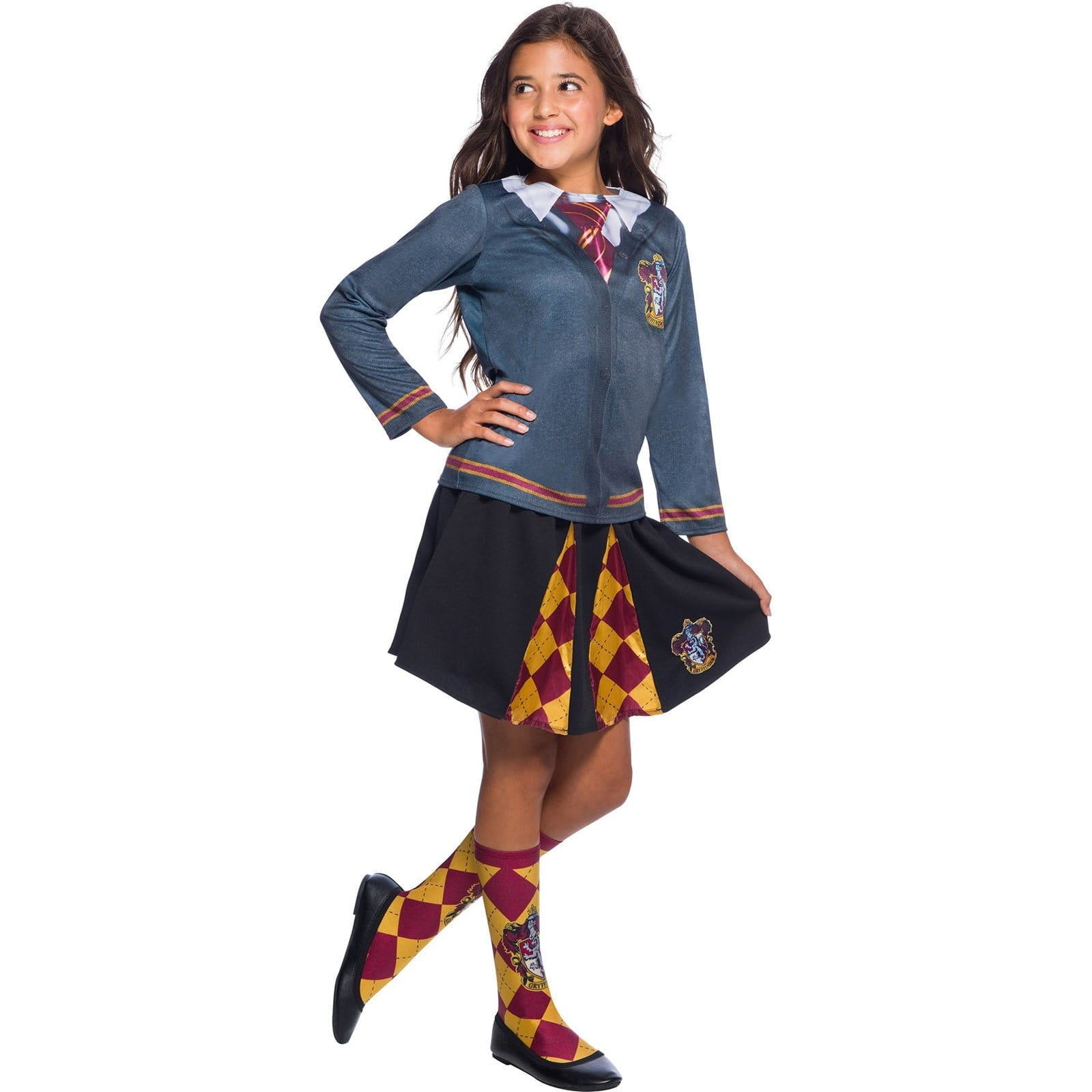 Girls Harry Potter Gryffindor Skirt Costume Accessory