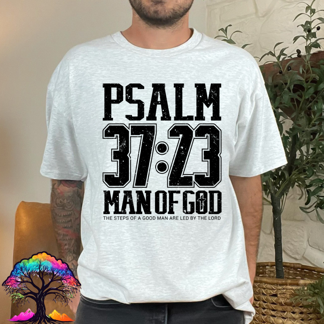 Men's Christian T-shirt- Man of God-0