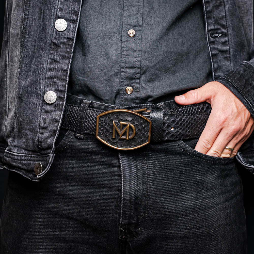 Arkansas Belt Black / Blue