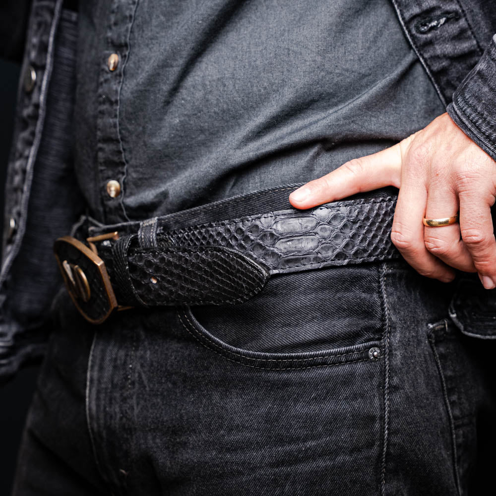 Arkansas Belt Black / Blue