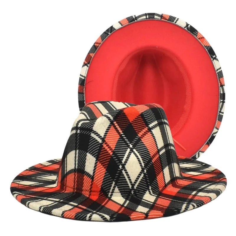Back to School -Two-Toned Fedora Hat-2