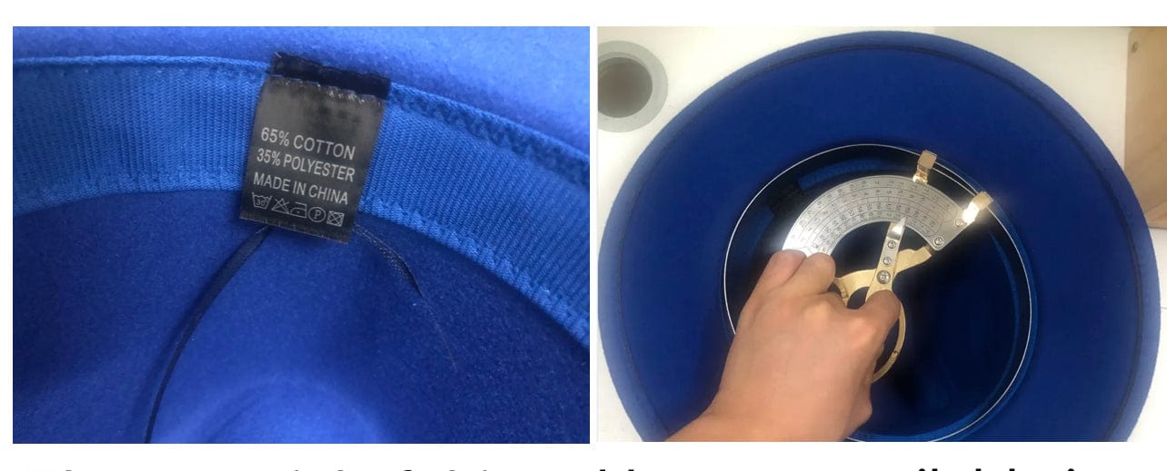 Black Wide Brim Fedora Hat-3