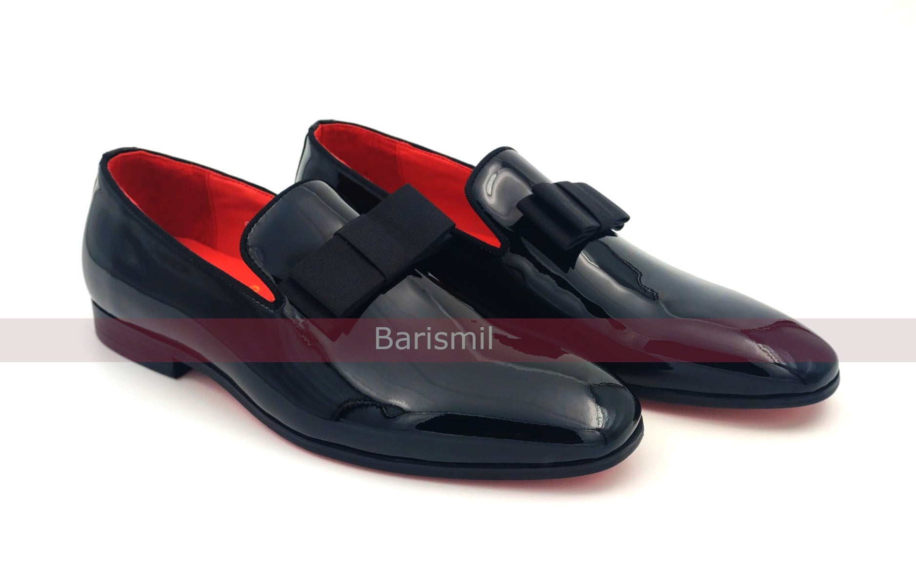 Trevor - Black Patent Opera Loafers-2