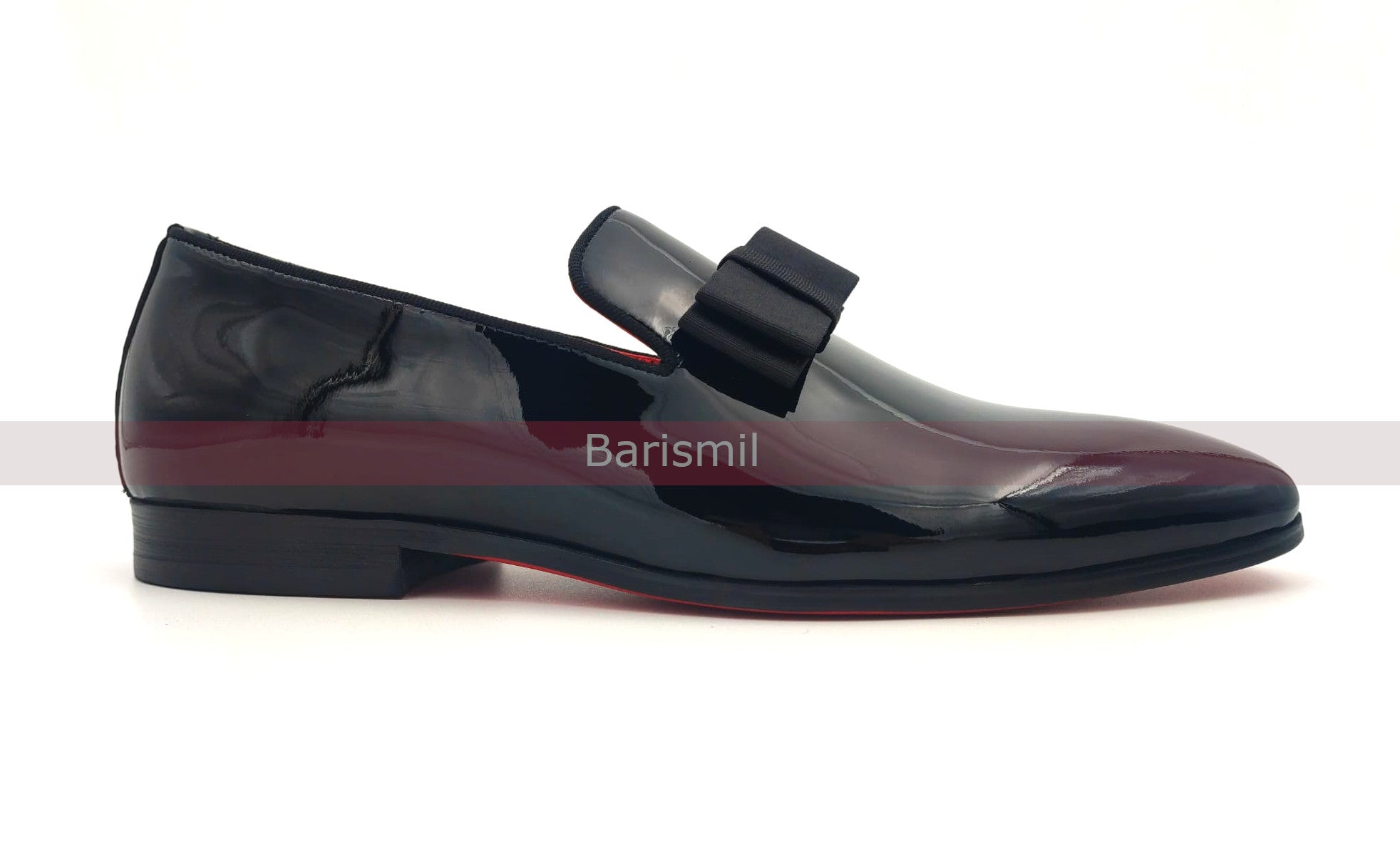 Trevor - Black Patent Opera Loafers-1