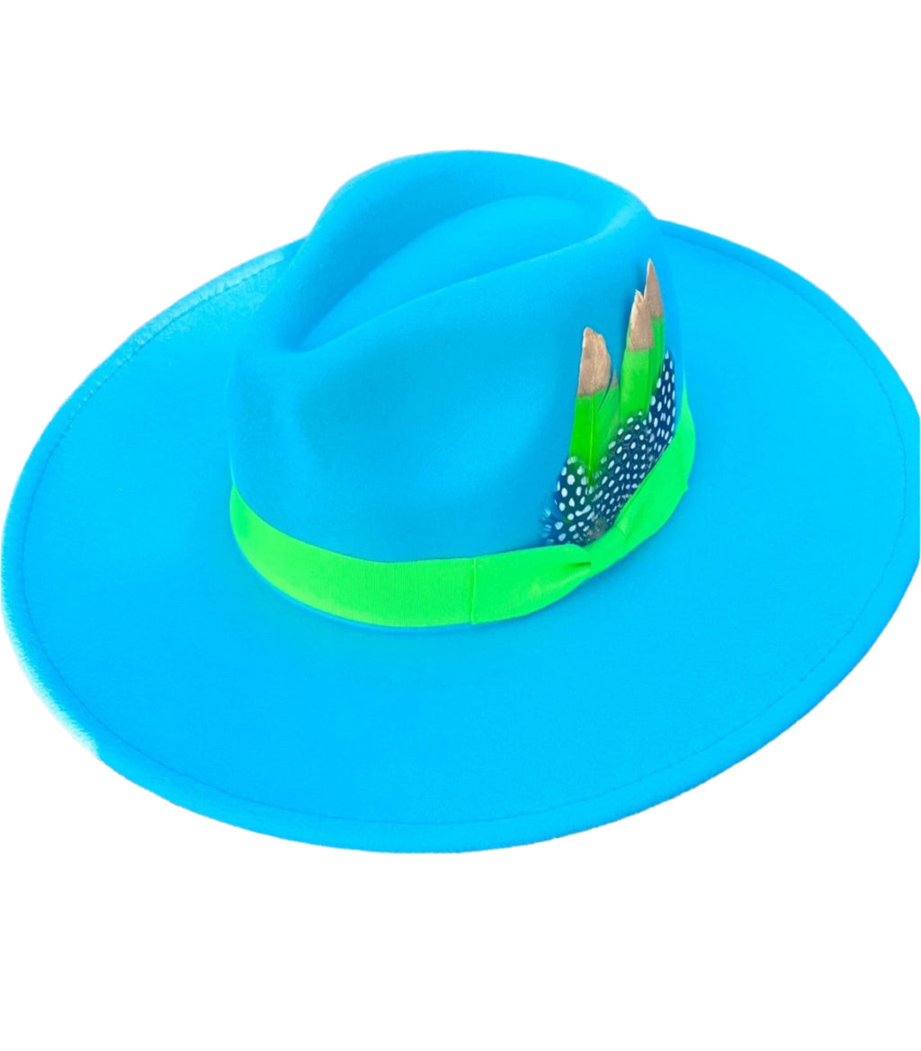 Bow Tie Fedora Hat -Apple crisp-0