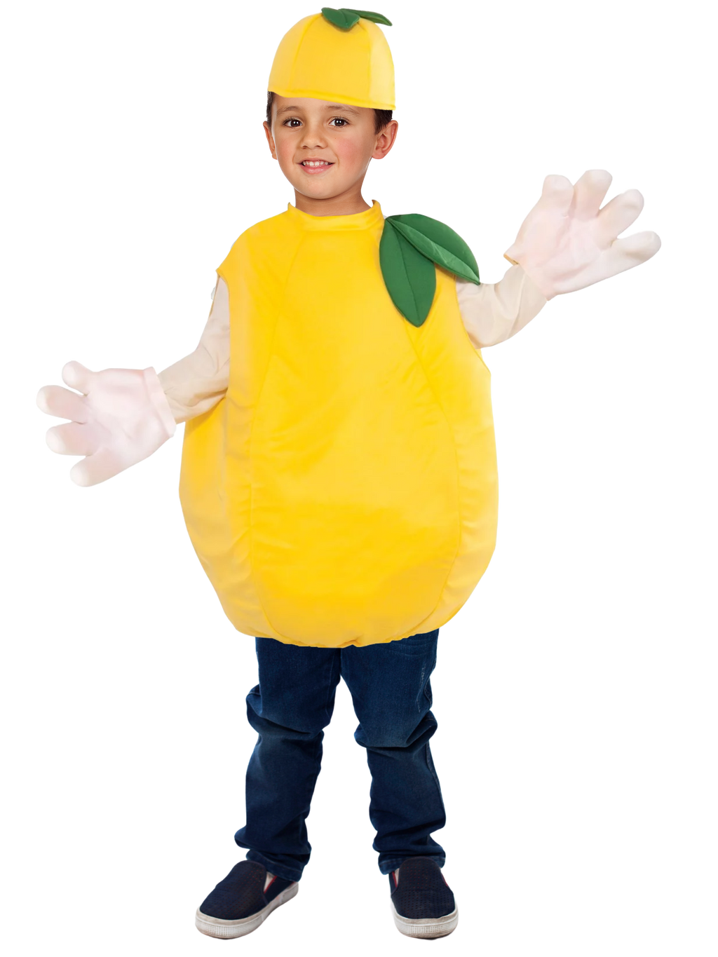 Kids Unisex Zesty Lemon Costume