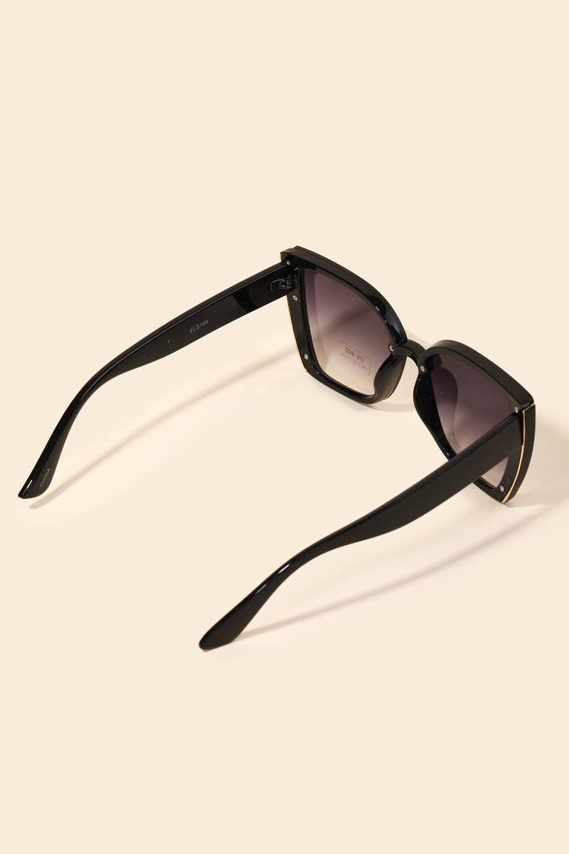 Luxe Oversized Square Sunglasses – Multiple Colors