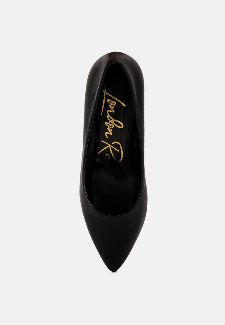 Casey Metallic Detail Block Heel Pumps-3