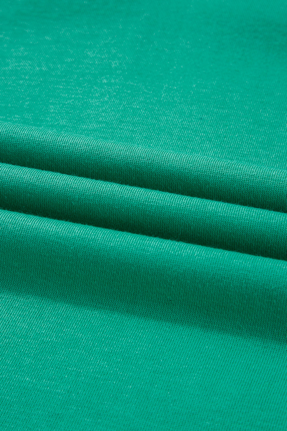 Mint Green Preppy Contrast Striped V Neck Long Sleeve T-shirt Dress