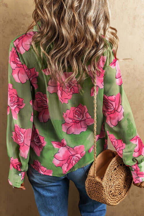 Rosy Long Sleeve Shirt-1