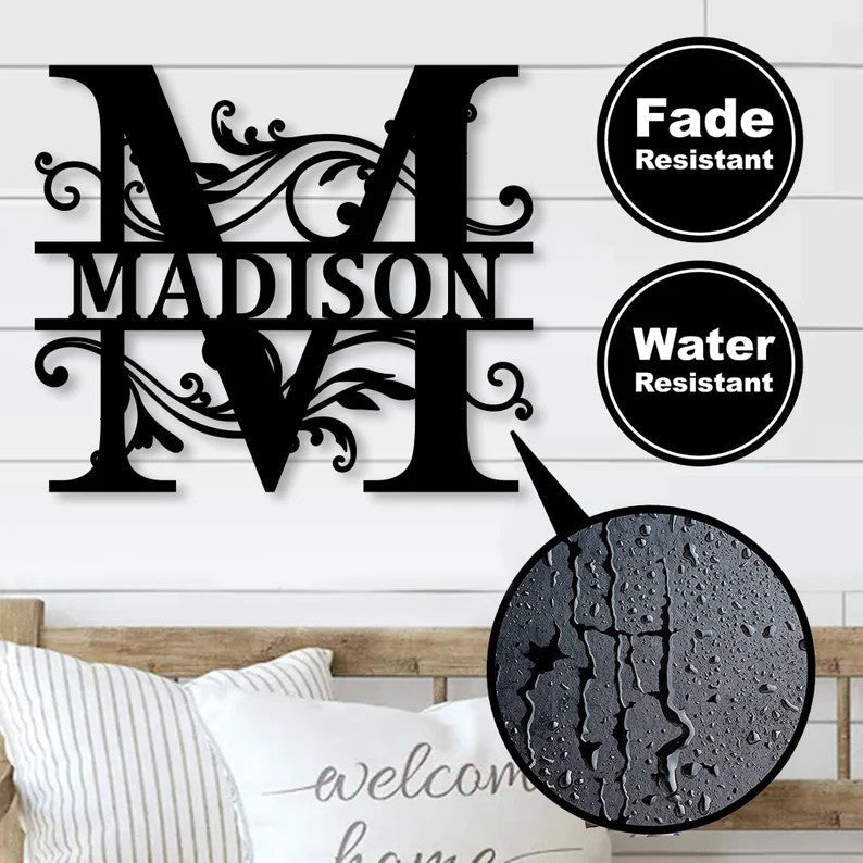 Fancy Heart Personalized Gifts - Custom Metal Sign