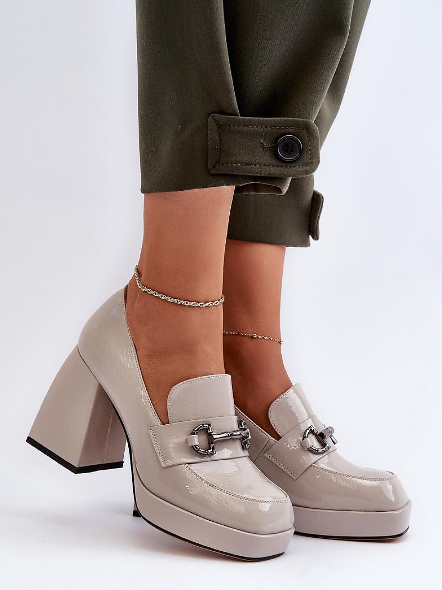 Heeled low shoes model 196315 Step in style-0