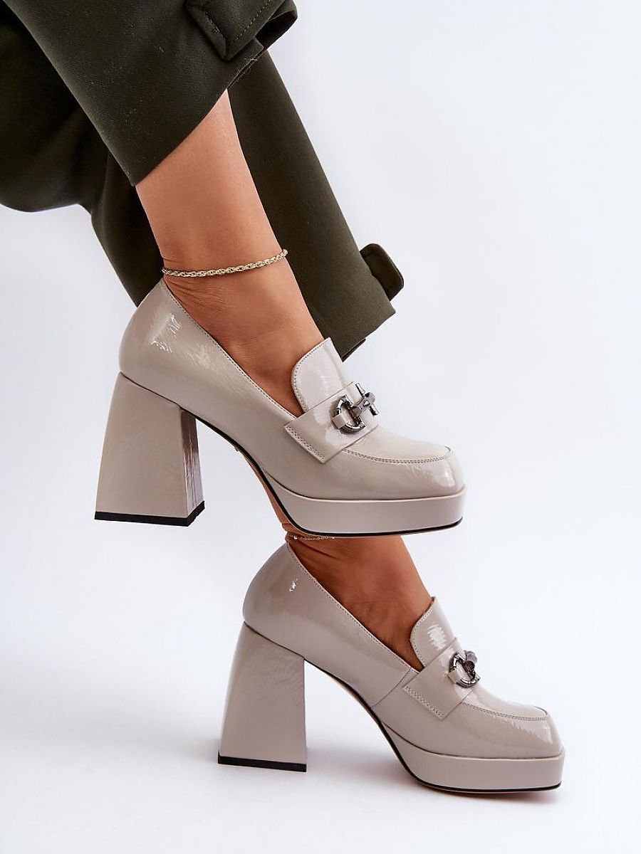 Heeled low shoes model 196315 Step in style-2