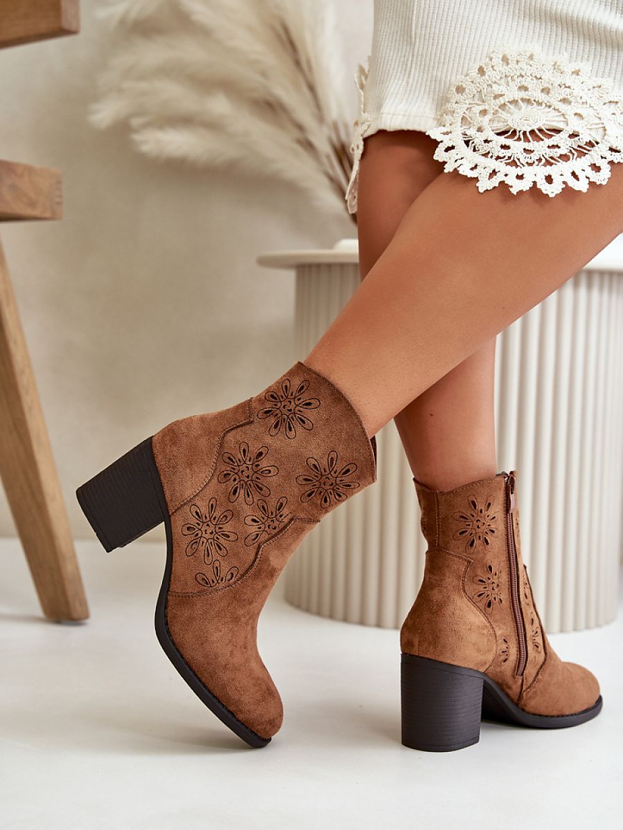 Heel boots model 199068 Step in style-1