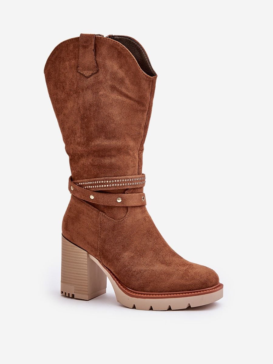 Heel boots model 201320 Step in style-1