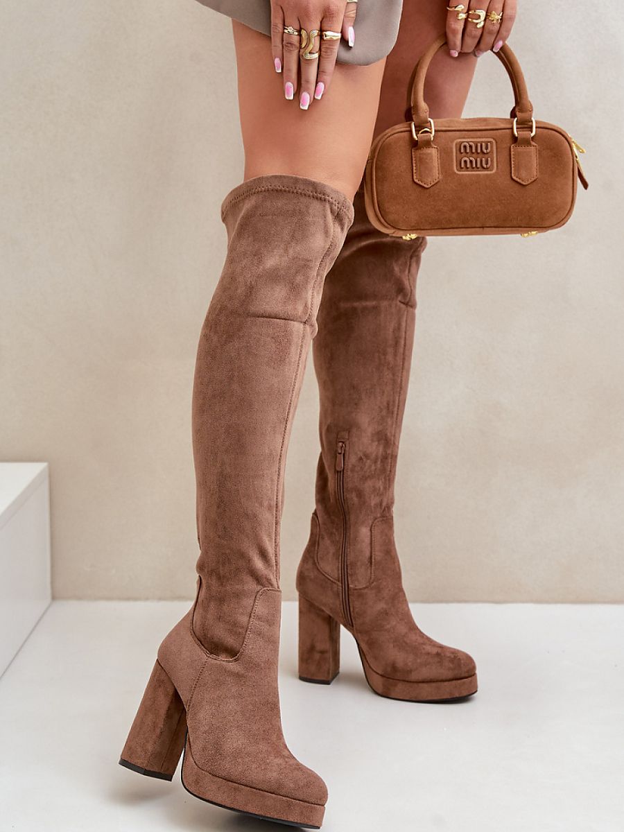 Heel boots model 203507 Step in style-0