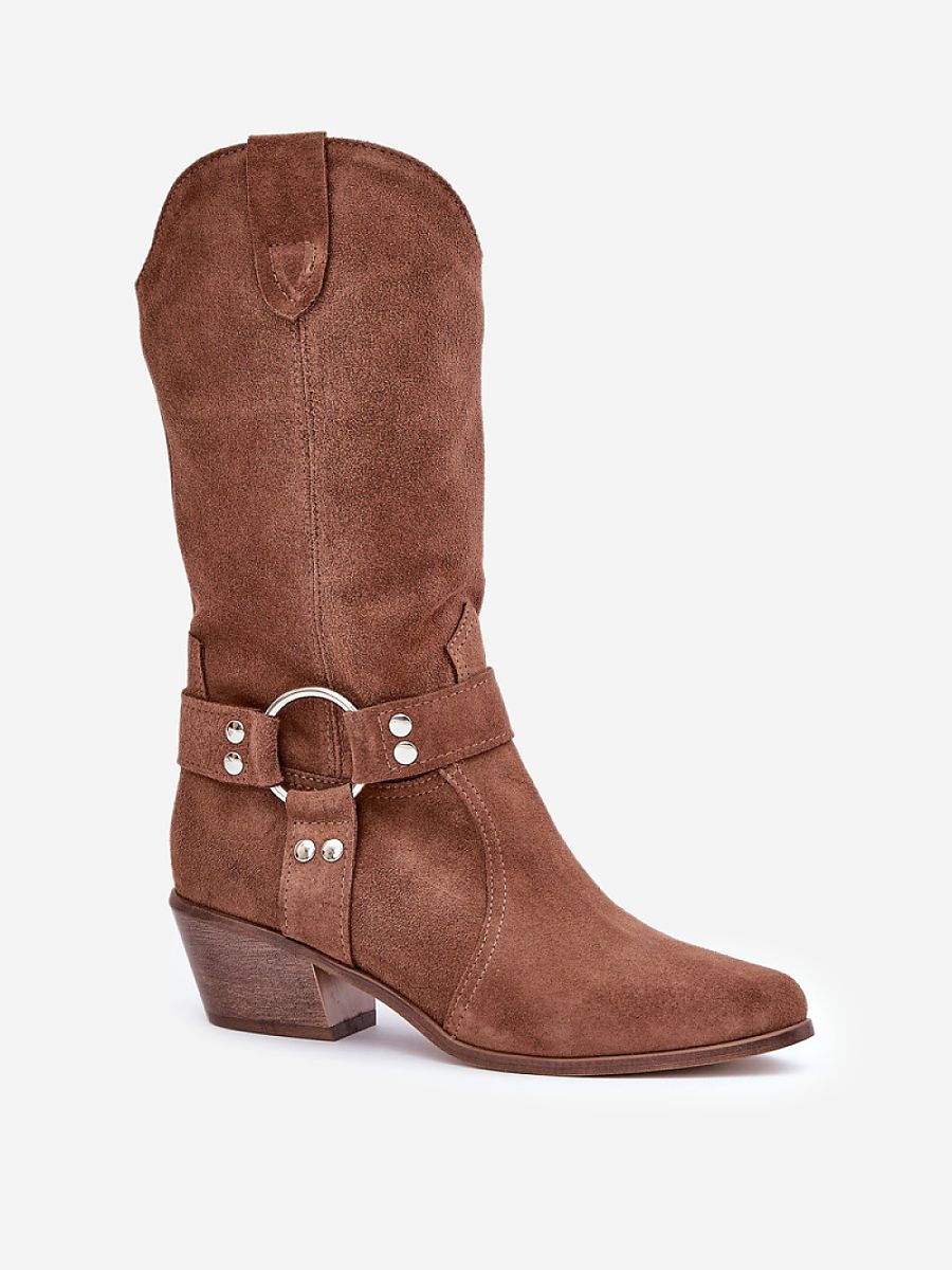 Heel boots model 203903 Step in style-1