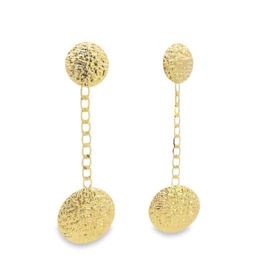 Round Dangle Earrings (L407)-0