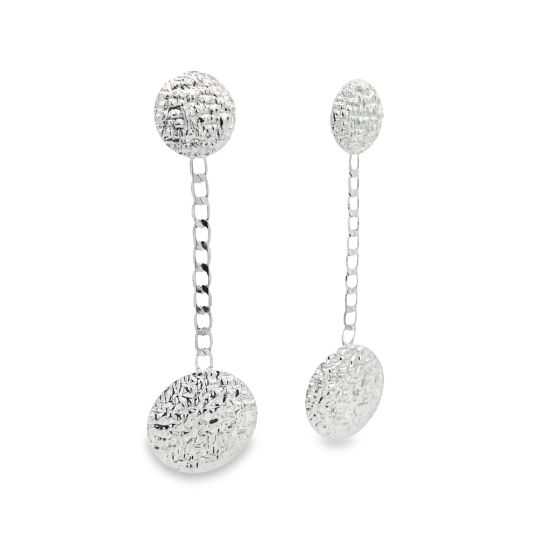 Round Dangle Earrings (L407)-2