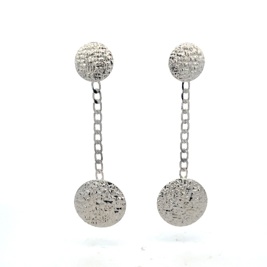 Round Dangle Earrings (L407)-1