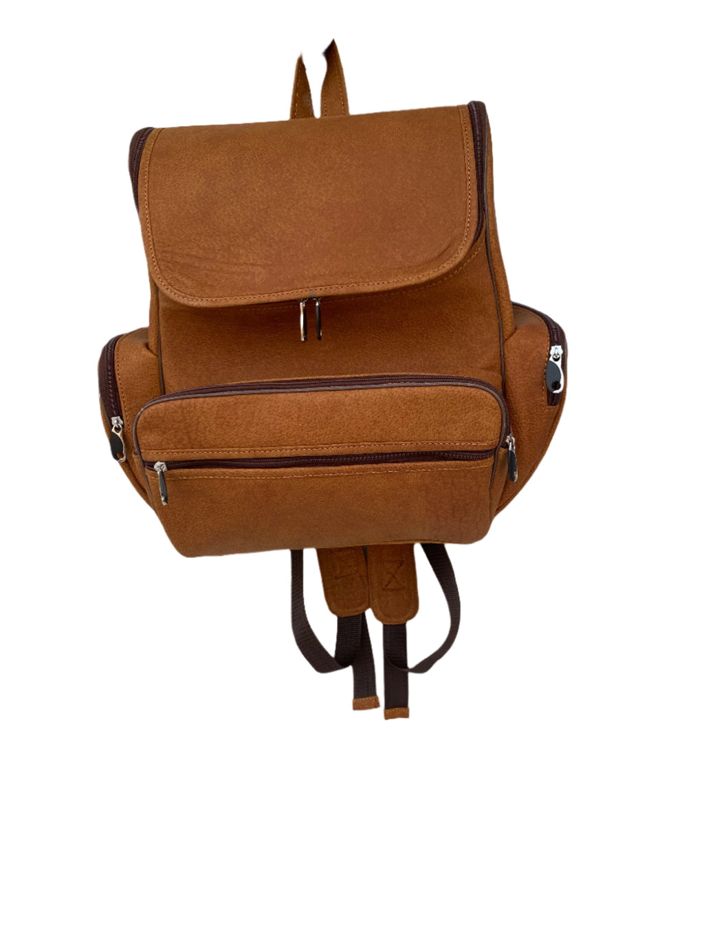 Premium Full Grain Leather Backpack: Classic Style & Durability"