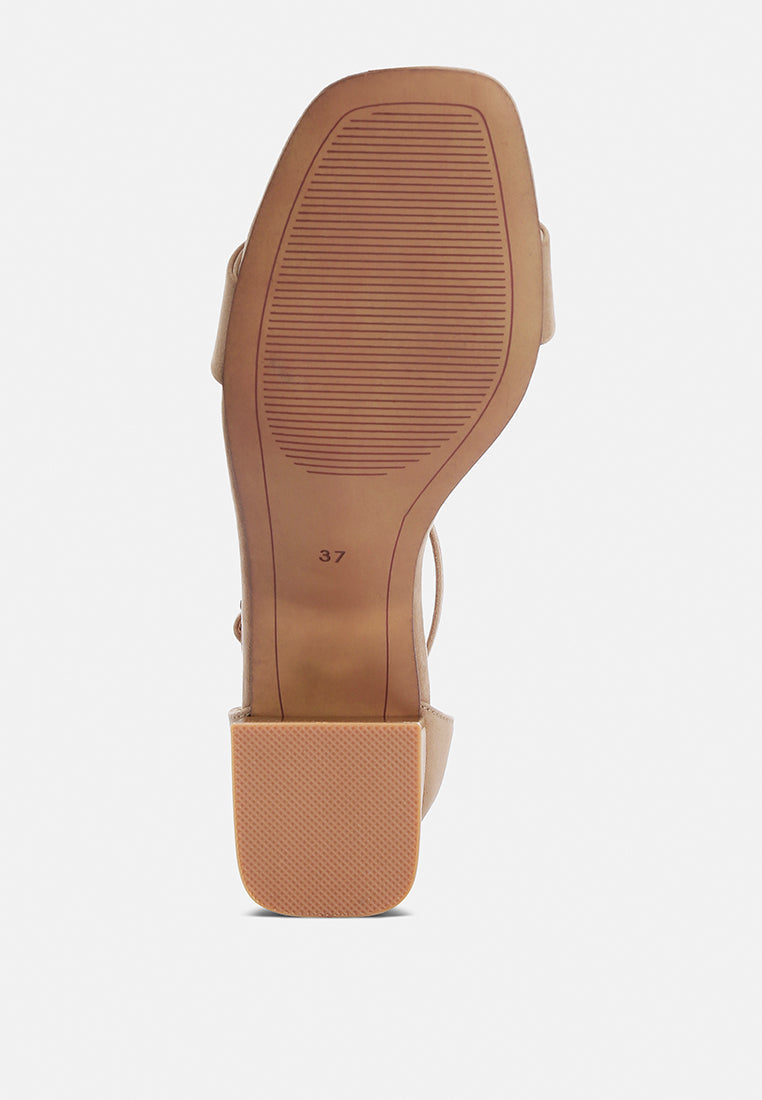 Eshe Block Heel Sandals-4