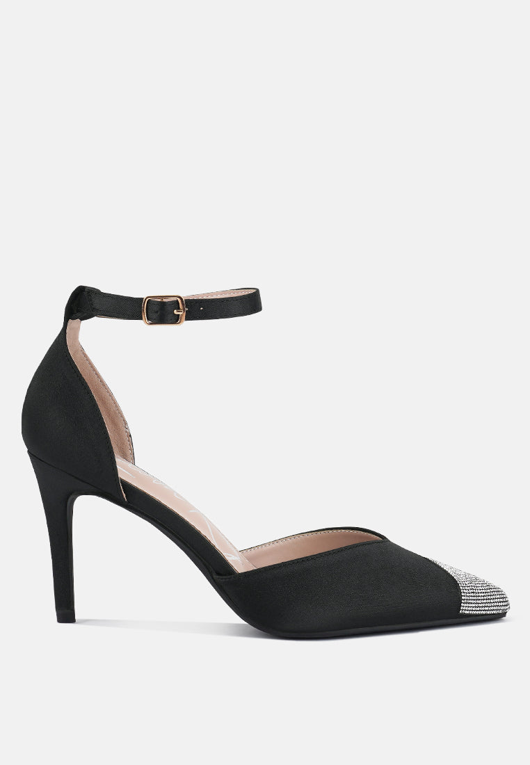 Everalda Toe Cap Embellished Sandals-6