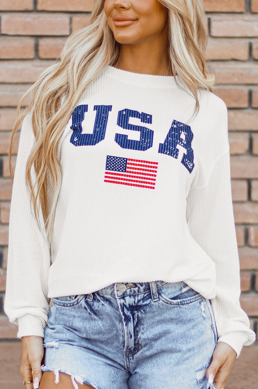 Cadence USA Flag Top-0