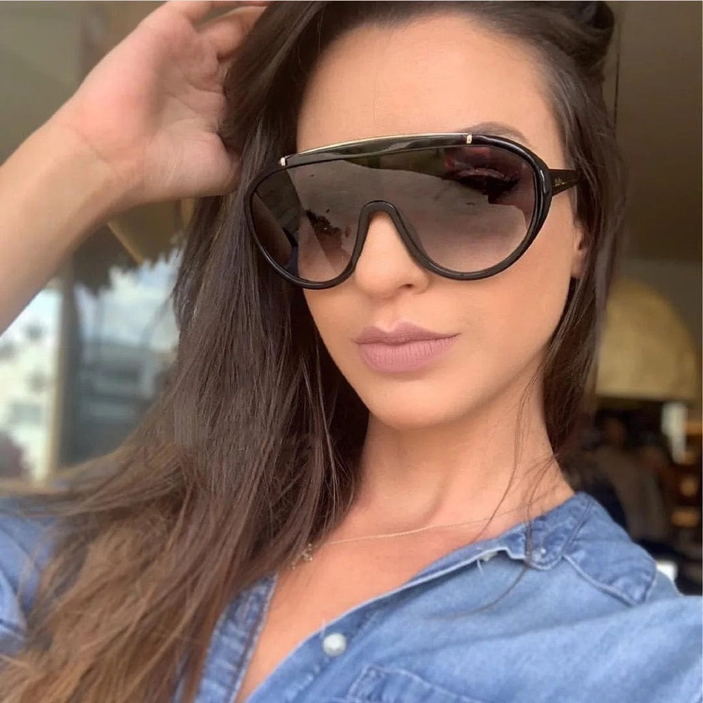 Flex Statement Sunglasses, Durable Resin & Metal Unisex Design - Lightweight-0