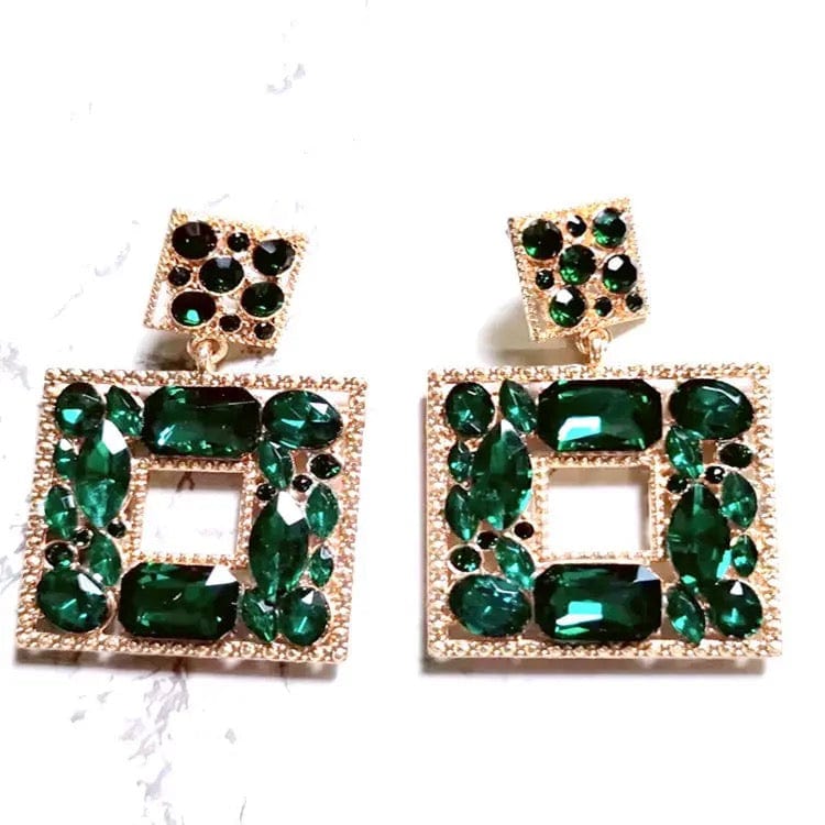 Glistening Statement Earrings-5