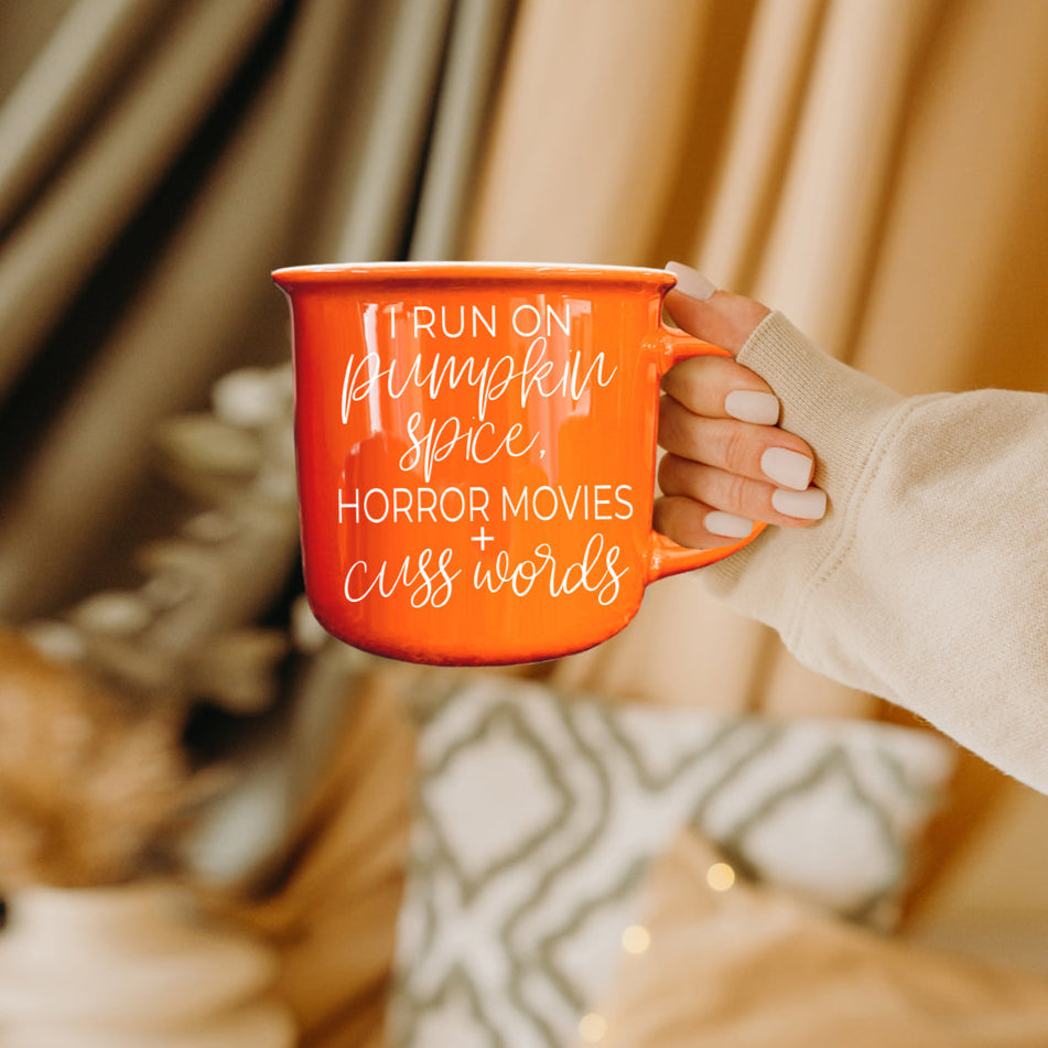 Pumpkin + Horror Mug-4