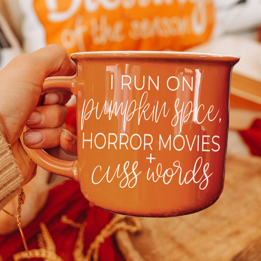 Pumpkin + Horror Mug-0
