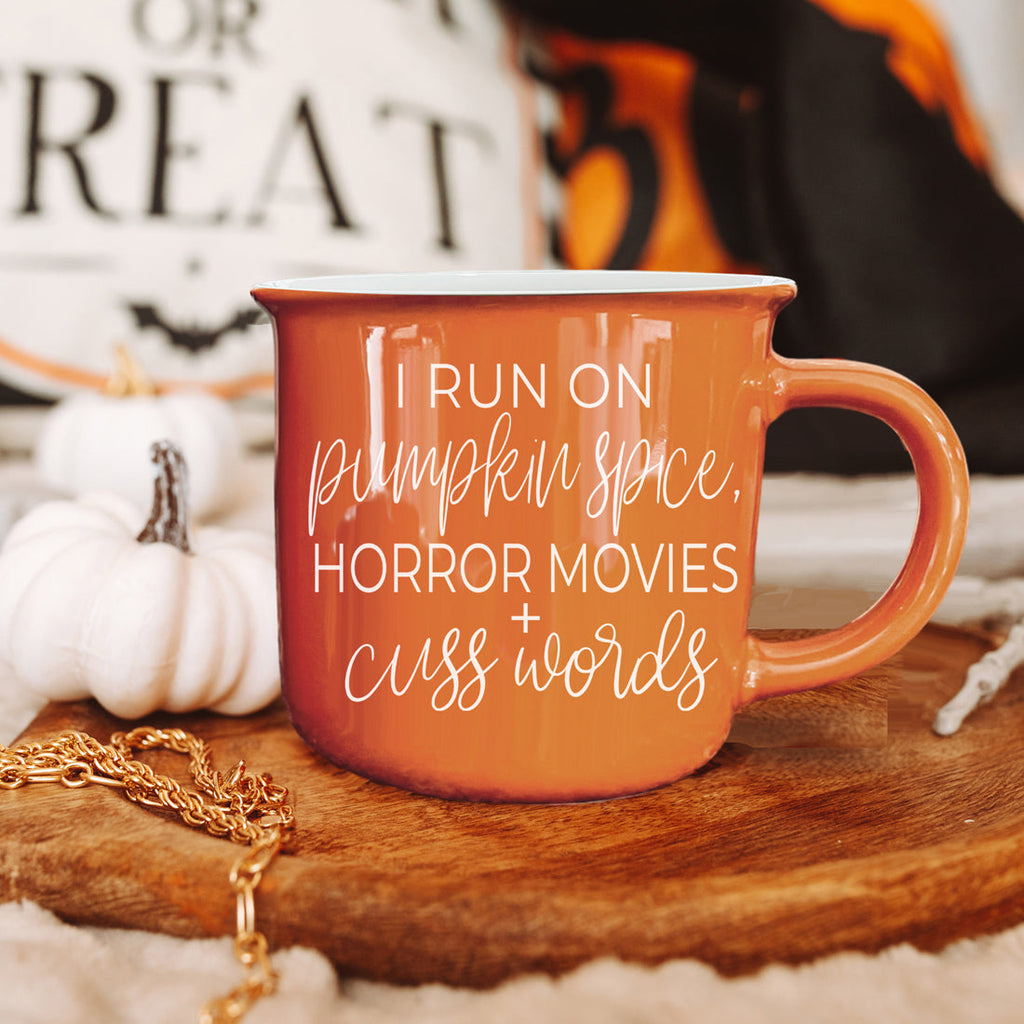 Pumpkin + Horror Mug-3