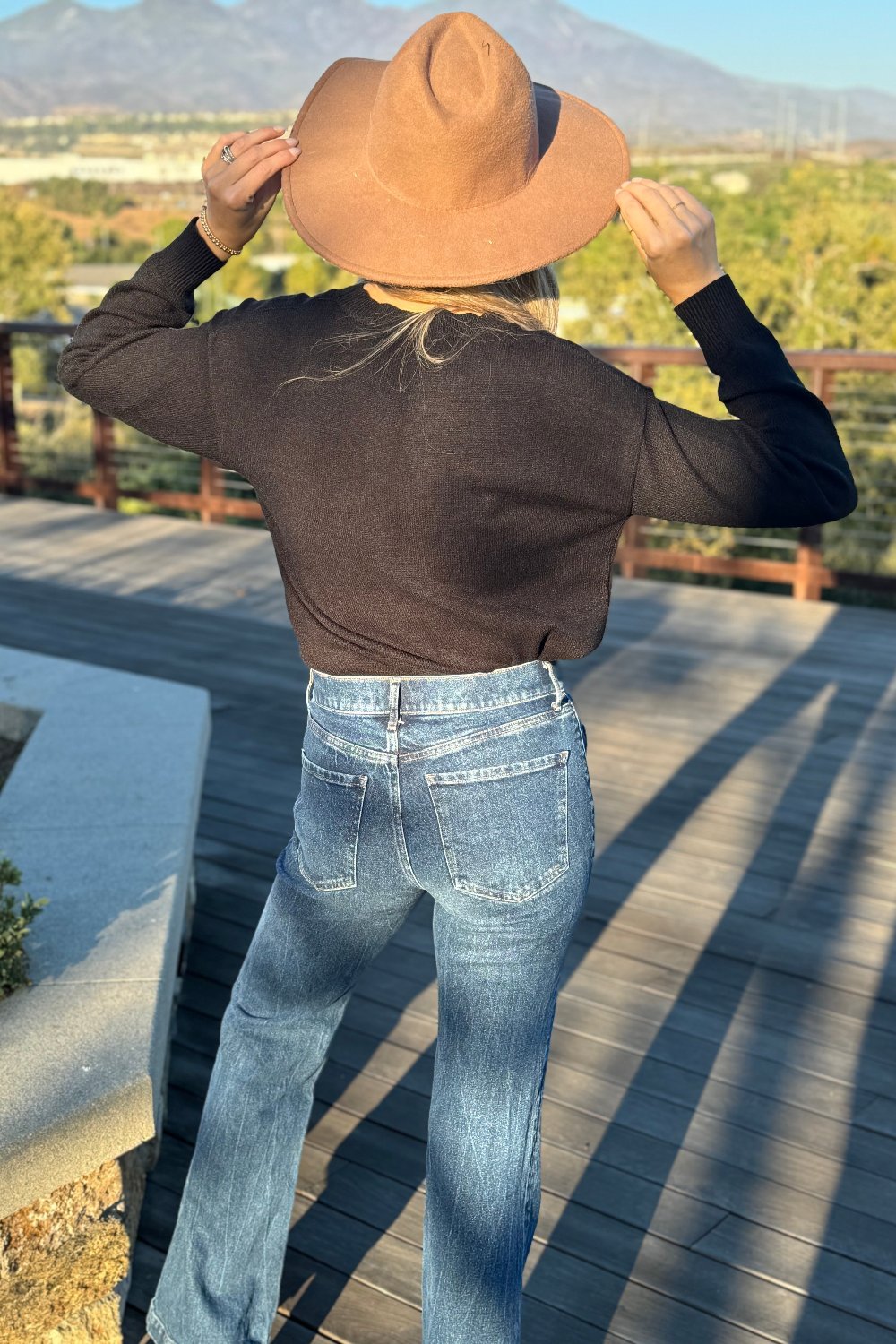 Boo Knitted Ribbed Sweater-1