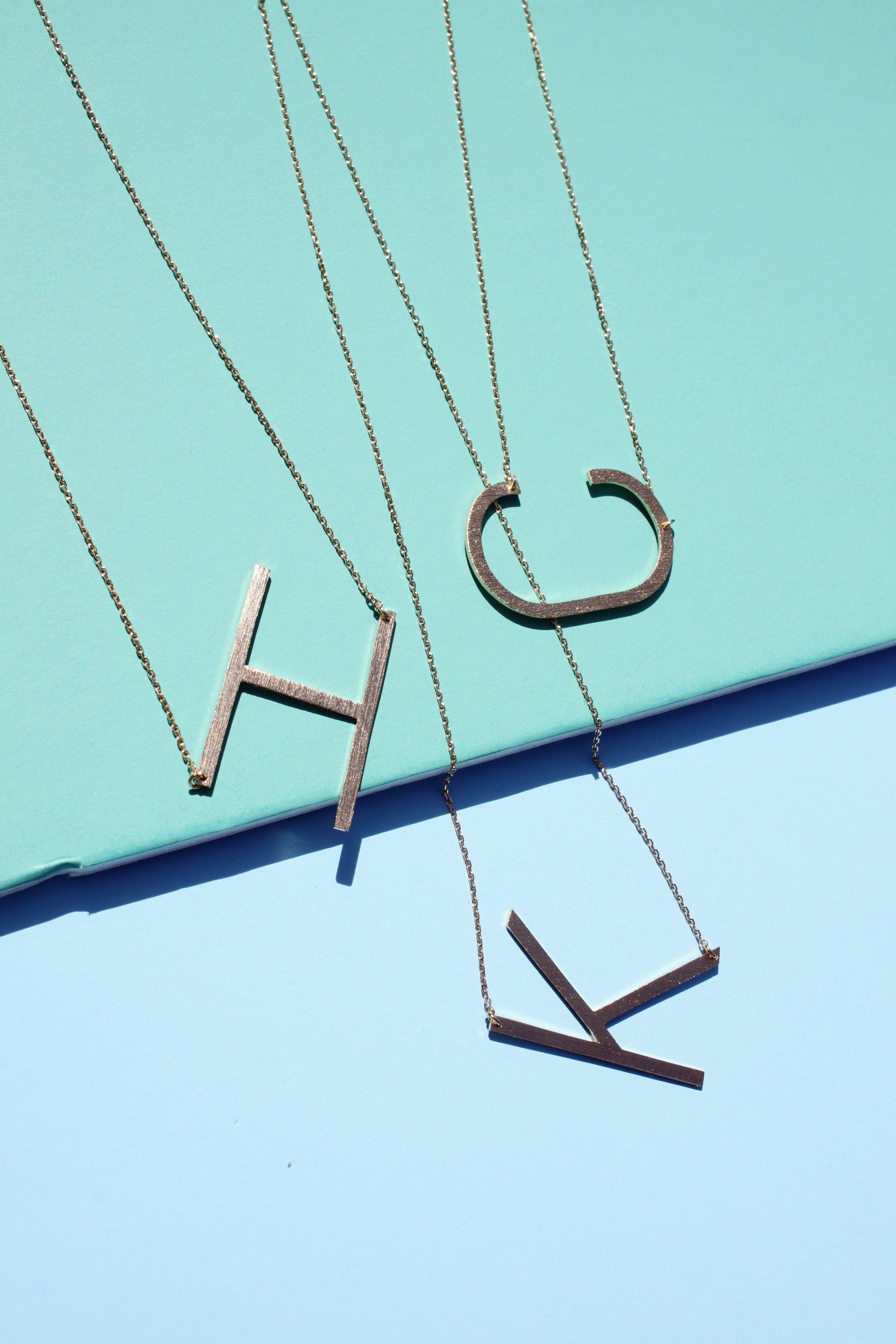 Monogram Collection Initial Necklace-15