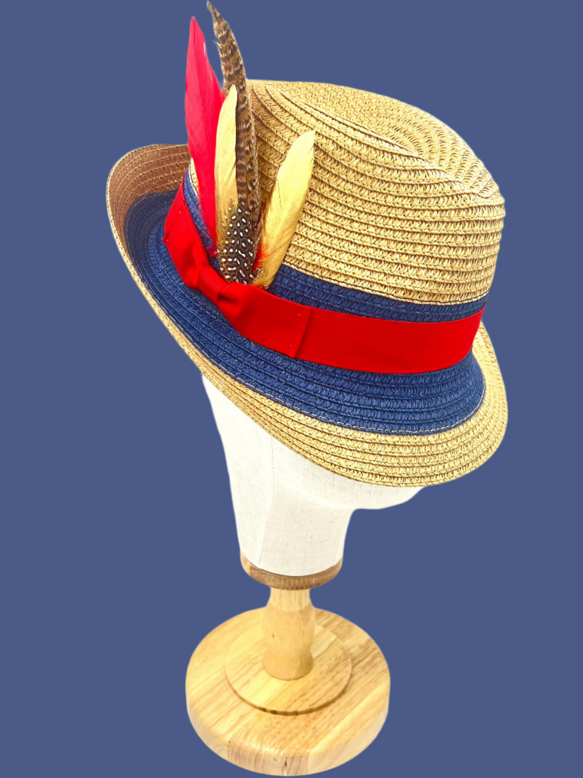 Luxury Jazz Fedora-Red-0