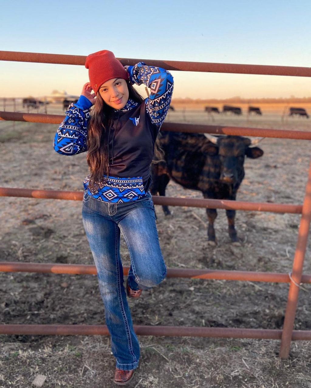 Women’s Bulldog Hand Tooled Bitone