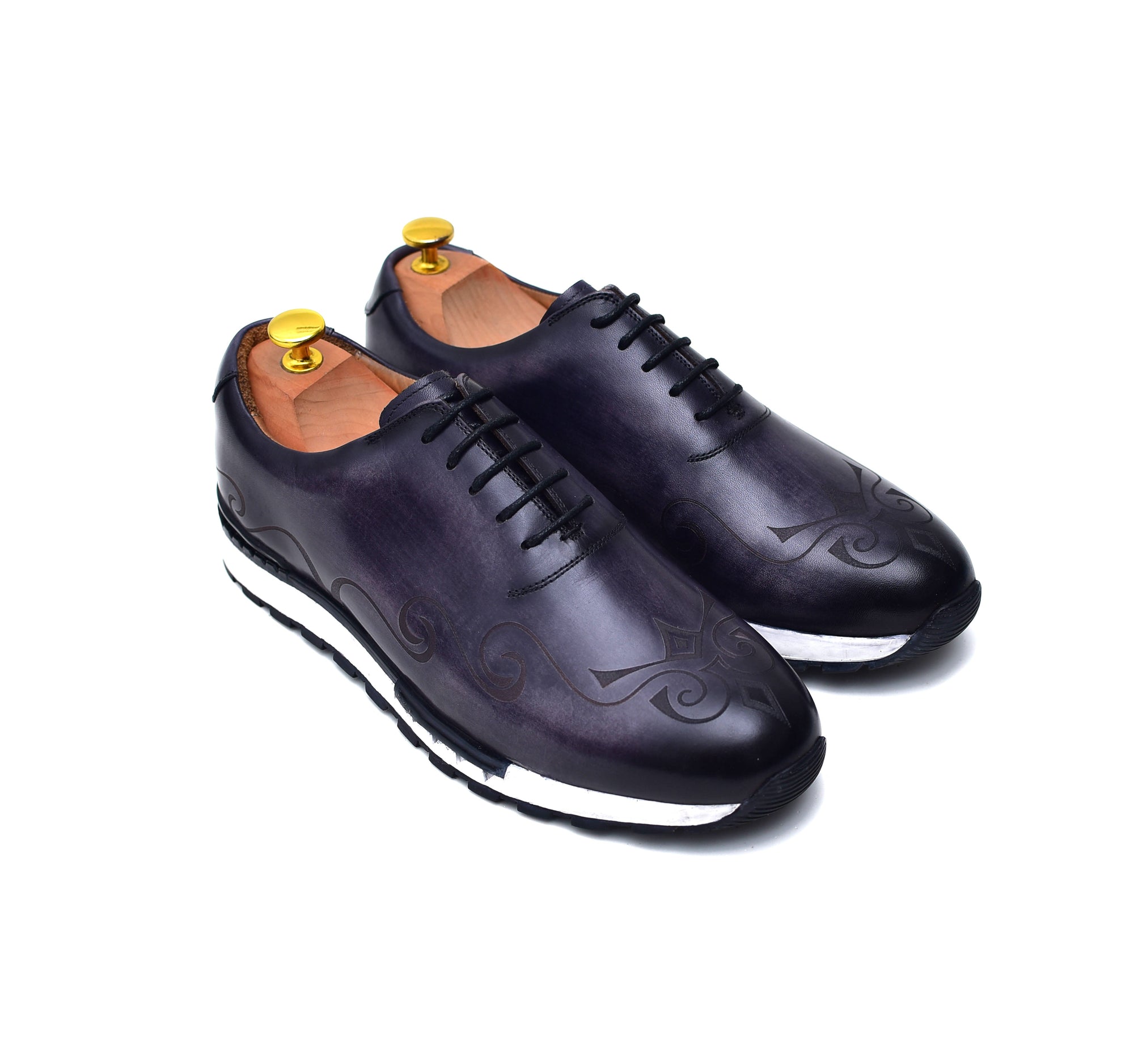 Archie III - Black Dress Sneakers-0